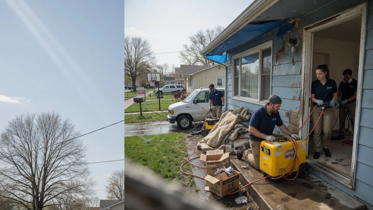 Basement Flood Cleanup in Palestine, AR near me